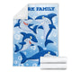 Personalized Shark Family - Premium Blanket
