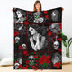 Skull Sugar Premium Blanket Blanket For Children & Adults