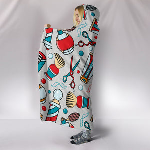 Barber Tools Hooded Blanket