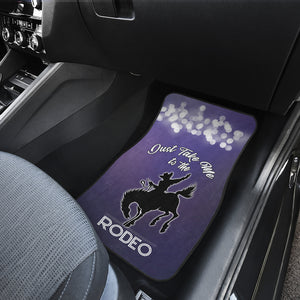 Take Me To The Rodeo Car Floor Mats (Set of 2)
