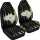 Fishing Camouflage - Set of 2 Universal Front Car Seat Covers Protection