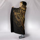 Gold Owl - Hooded Warm Cozy Blanket