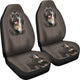 Cute Dog Face Car Seat Cover