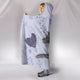 Great Dane Cozy Warm Hooded Sherpa And Microfiber Blanket With Hood