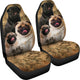 Pug Dog Car Seat Covers (Set of 2)