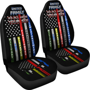 United Family Car Seat Covers (Set of 2)