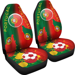 Portugal FC Football Car Seat Covers