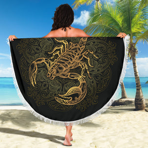 Golden Scorpion Beach Blanket - Freedom Look