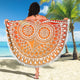 Mandala BOHO Owl Camping Picnic Portable Outdoor Beach Blanket
