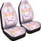 Jenny - Personalized Unicorn Car Seat Cover