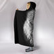 Black & White Lion Hooded Blanket - Freedom Look