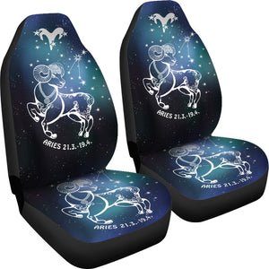 Aries Horoscope Zodiac Car Seat Covers - NO NAME