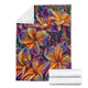 Bold Floral Beach Blanket Camping Picnic Portable Outdoor Blanket