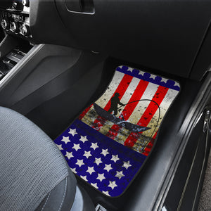 Fishing Boat Big Fish - Universal Front and Back Car Mats Gift (Set of 2)