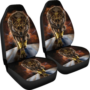 Wolf Car Seat Covers (Set of 2)