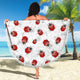 Ladybugs & Flowers Beach Blanket