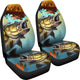 Fishing Big Fish - Set of 2 Universal Front Car Seat Covers Protection Gift
