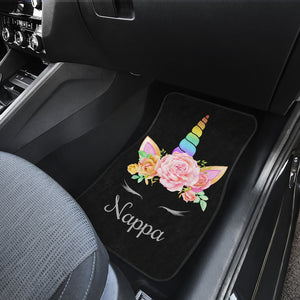 Nappa - Unicorn Front And Back Car Mats (Set Of 4)