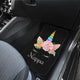 Nappa - Unicorn Front And Back Car Mats (Set Of 4)