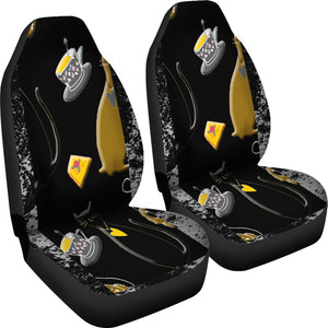 Cats and Tea Car Seat Cover