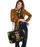 Autism Awareness Elephant Sunflower - Personalized Large Tote Bag