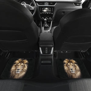 Lion Front And Back Car Mats (Set Of 4)