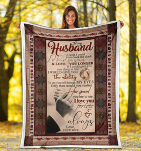 My Husband Anniversary Gift Premium Blanket