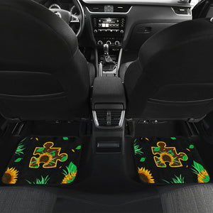 Autism Personalized Awareness Shark - Front Car Mats Gift (Set Of 4)