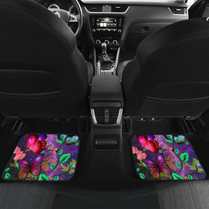 Butterfly Galaxy - Universal Front and Back Car Mats Gift (Set of 2 or 4)