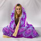 Purple Peace Hooded Blanket