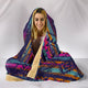 Multicolor Boho Hooded Blanket