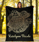 Katelynn Nicole - Personalized Turtle Blanket