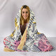 Pastel Sugar Skull II Hooded Blanket
