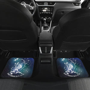Personalized Sagittarius Horoscope Zodiac Front And Back Car Mats (Set Of 4)