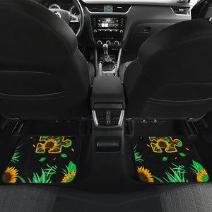 Autism Personalized Awareness Shark - Front and Back Car Mats Gift (Set Of 4)