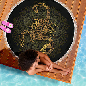 Golden Scorpion Beach Blanket - Freedom Look