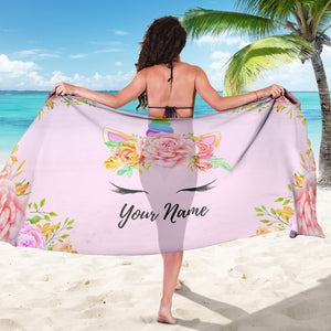 Unicorn Sarong For Beach