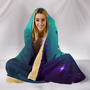 Butterfly Infinity Hooded Blanket - Freedom Look