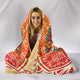 Peace Mandala Hooded Blanket
