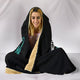 Skull Forever - Cozy Warm Hooded Sherpa And Microfiber Blanket With Hood