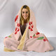 Corgi Love Hooded Blanket for Lovers of Corgis
