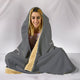Faith Gray Hooded Blanket