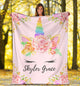 Skyler Grace - Personalized Unicorn Blanket