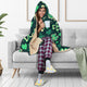 Patrick's Day Hooded Blanket