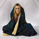 Gold Sun and Moon - Cozy Warm Hooded Blanket