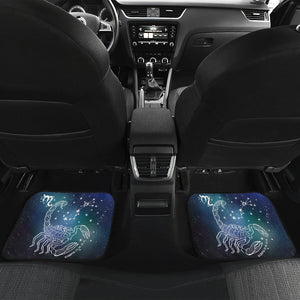 Personalized Scorpio Horoscope Zodiac Front And Back Car Mats (Set Of 4)