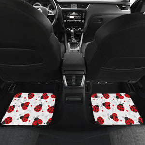 Ladybug Front And Back Car Mats (Set Of 4) - Freedom Look