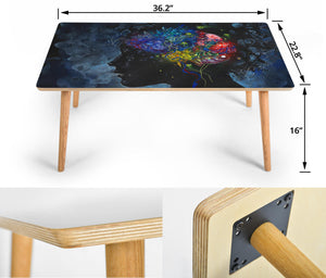 HandCrafted MindSpace Art Coffee Table