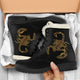 Scorpio Zodiac (Scorpion) Faux Fur Leather Boots