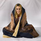 Bulldog Lovers Plush Lined Hooded Sherpa And Microfiber Blanket With Hood